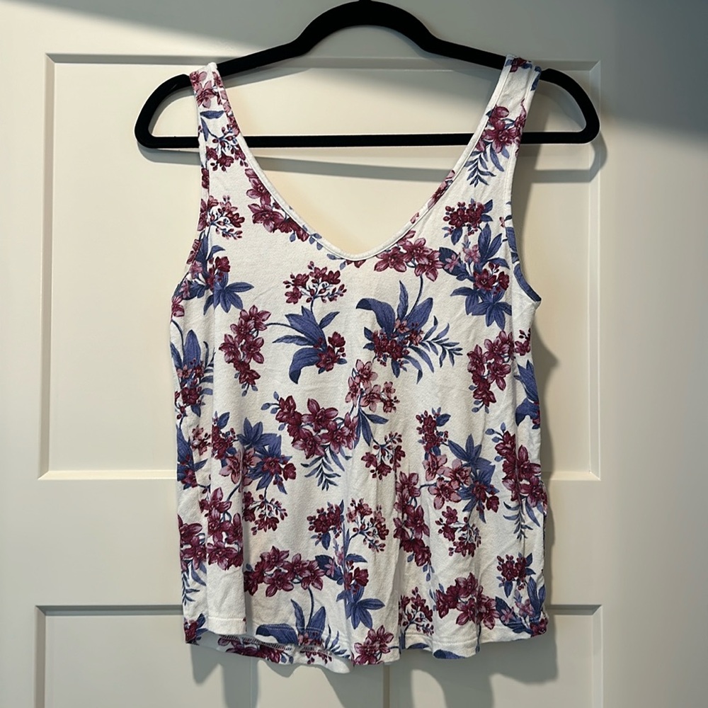 American eagle floral tank top